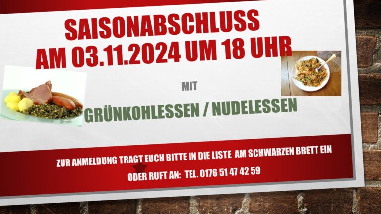 TA-Saisonabschlß